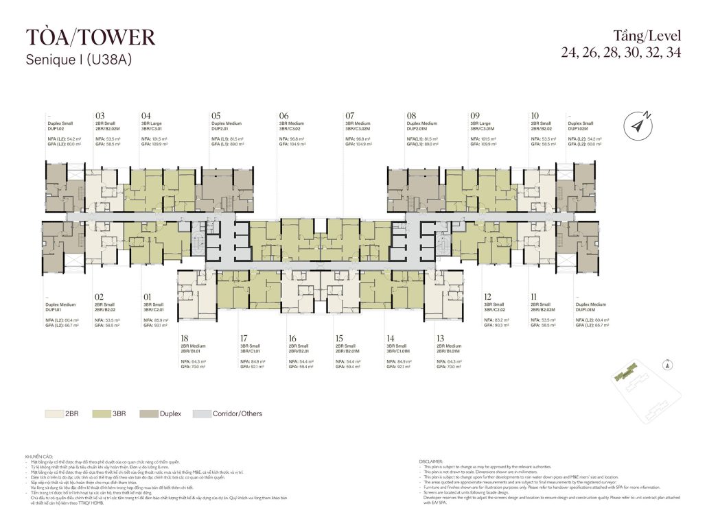 mat bang tang 24 26 28 30 32 34 toa the senique 1 the senique hanoi 1030x773 1