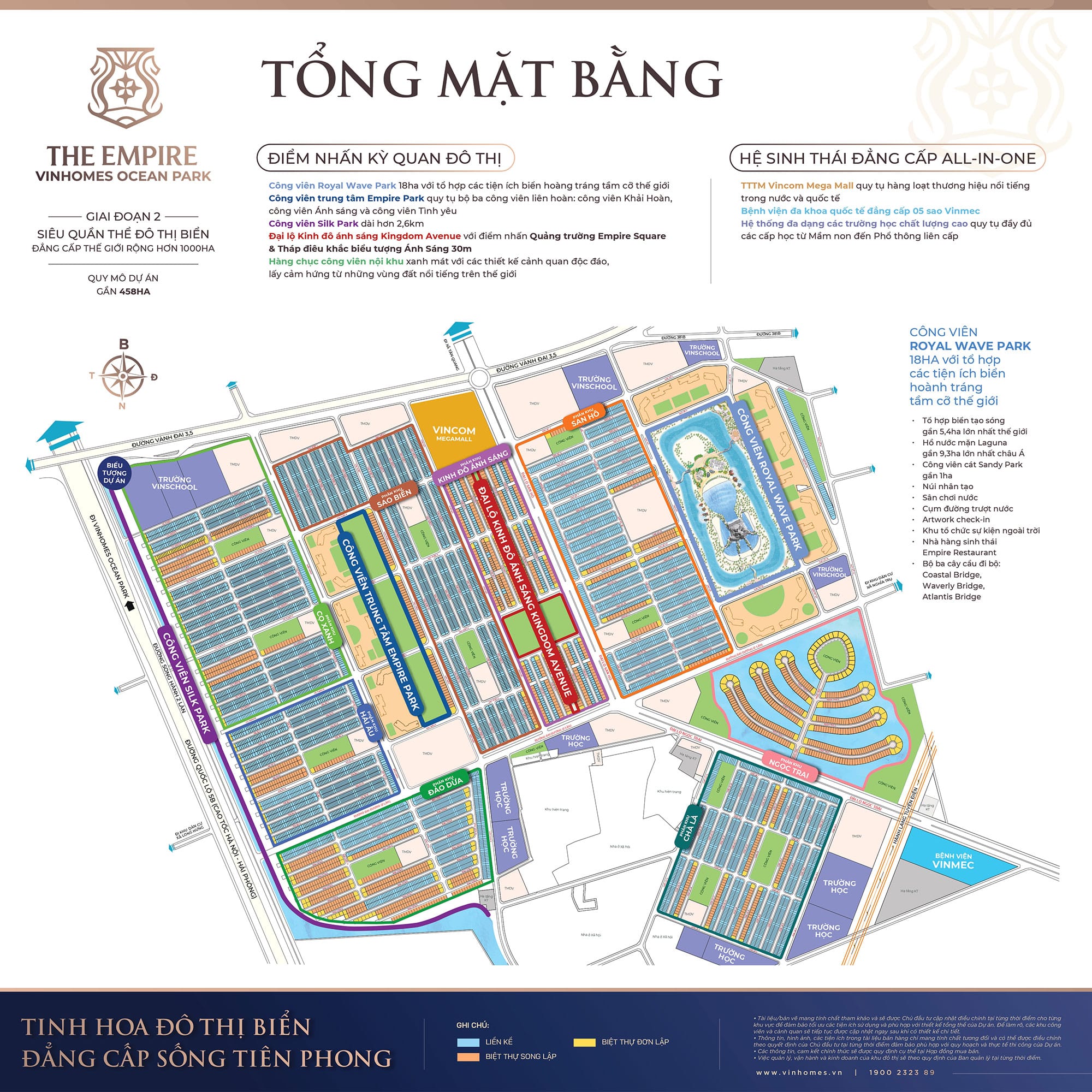 Vinhomes Ocean Park 2 mat bang tong the vinhomes ocean park 2