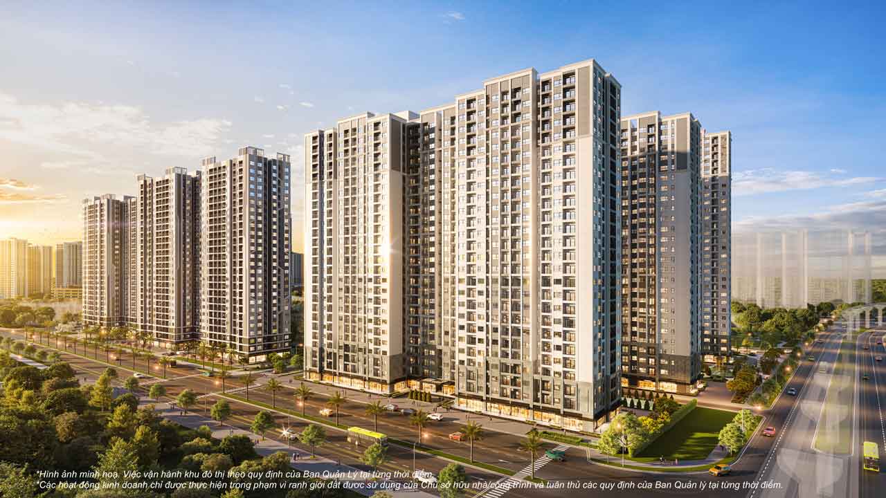 The London Vinhomes Ocean Park Phối cảnh phân khu The London Vinhomes Ocean Park