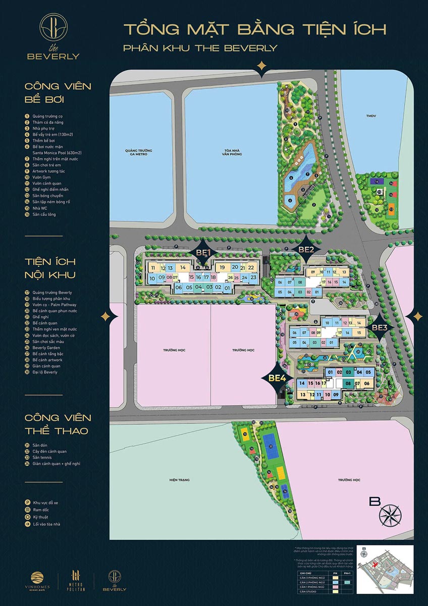The Beverly - Vinhomes Ocean Park mat bang the beverly vinhomes ocean park