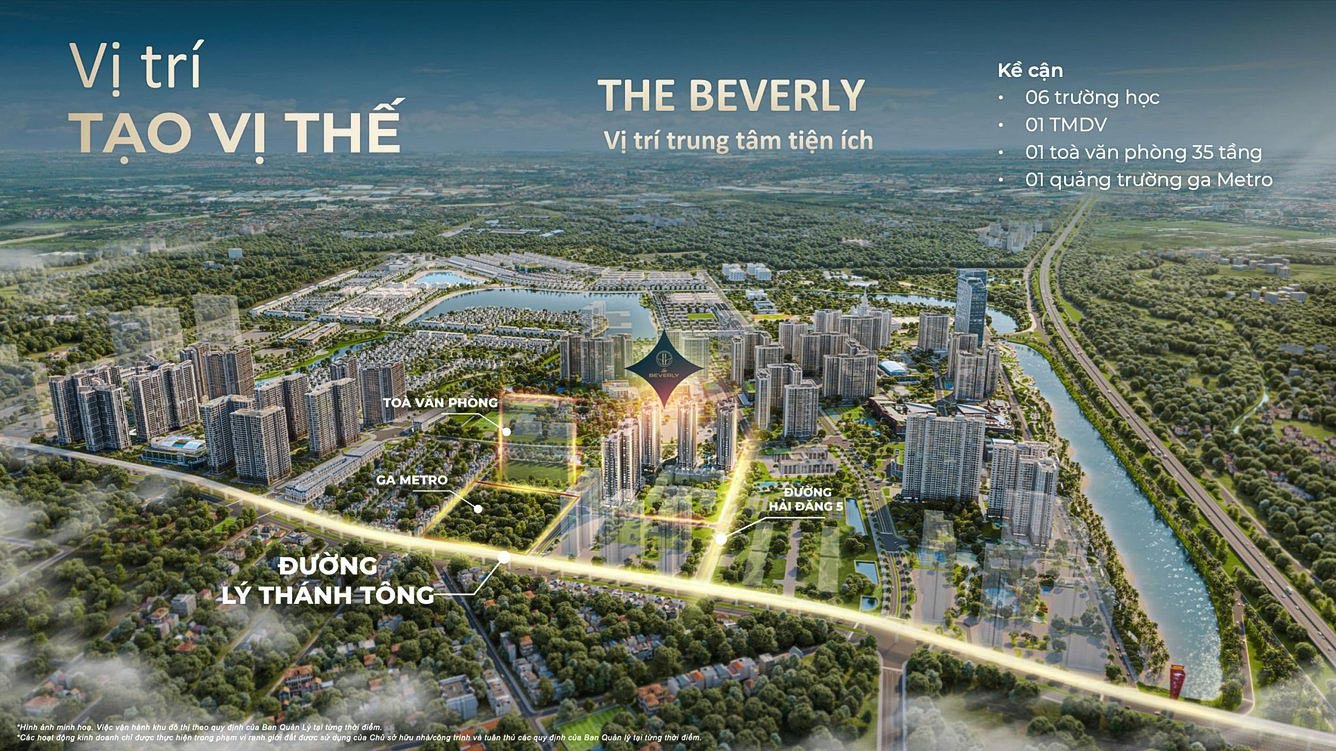 The Beverly - Vinhomes Ocean Park Vị trí The Beverly Vinhomes Ocean Park