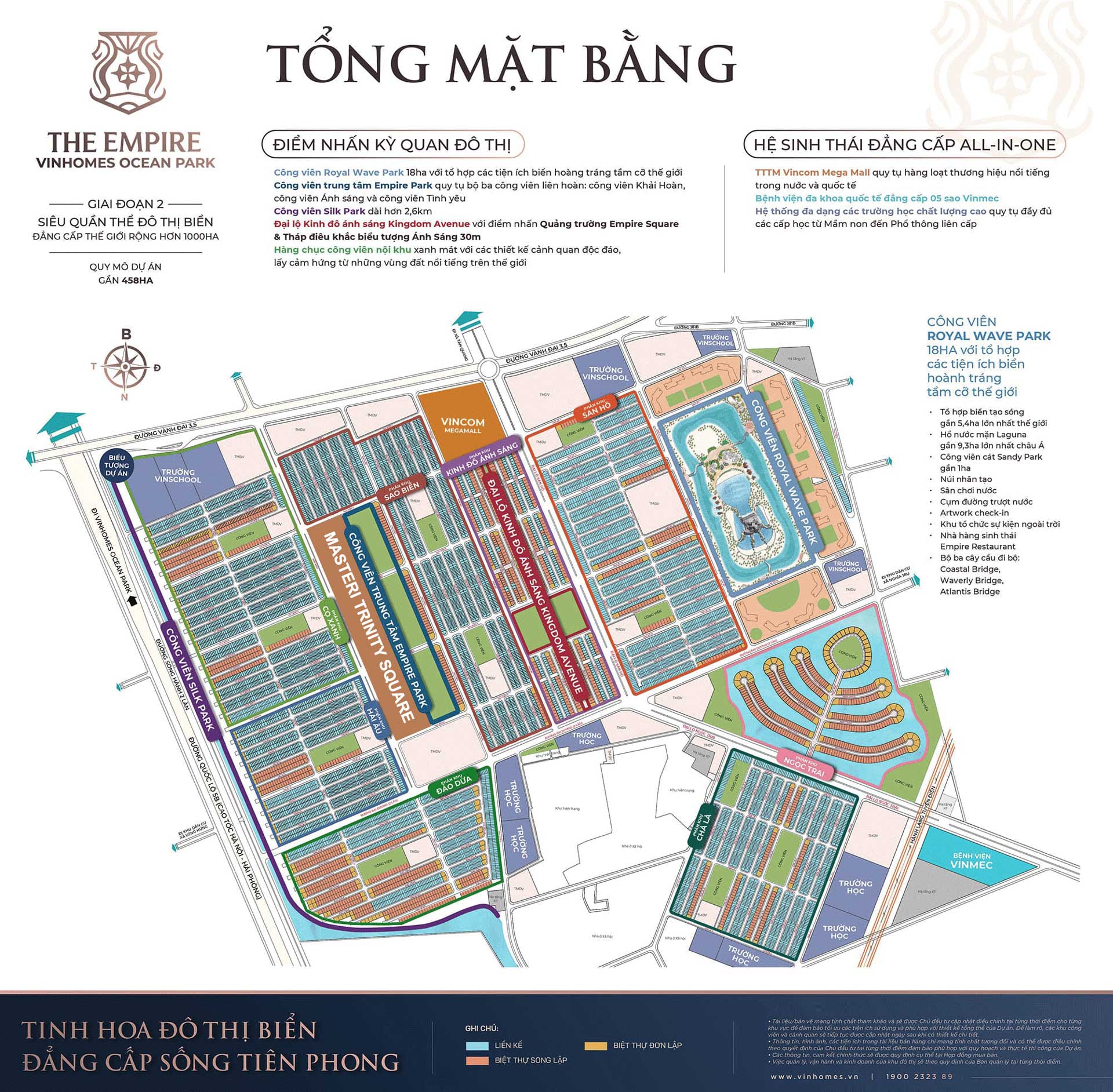 Masteri Trinity Square Vị trí phân khu Masteri Trinity Square
